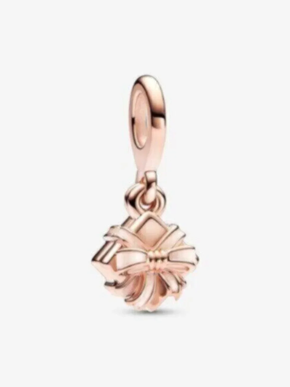 Pandora Rose Gold Gift Bow Dangle Charm